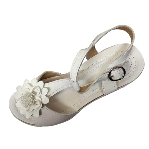 Sandales compensées femme talon haut avec semelle épaisse pour marcher sans douleur