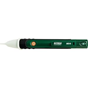 Extech MD10 Detector magnético sin contacto con linterna integrada