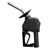 11BP-0400 Fuel Nozzle, 3/4" Black, Pressure Sensitive, Automatic Stop, Splash Guard, 2-Piece Scuff Guard, Same Fit as OPW