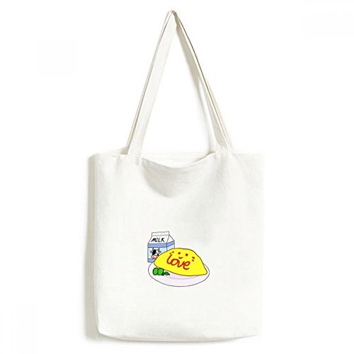 Sac fourre-tout lavable écologique en toile imprimée multicolore
