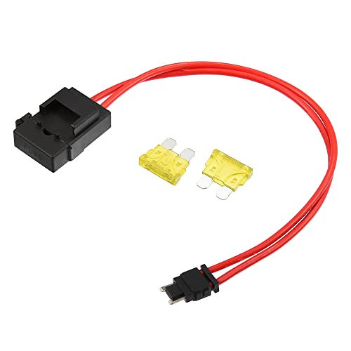Fusible de 32 V de perfil bajo X AUTOHAUX para instalar pantallas y cámaras en coches y barcos