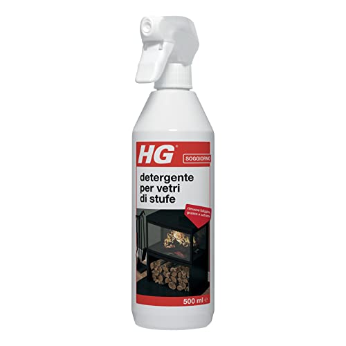 HG Detergente Spray per Vetro Stufa e Camino 500 ml