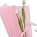 Corkwaw 20 Pcs Double Sided Color Flower Wrapping Paper,Waterproof Valentine's Day Bouquet Wrapping Paper 23x23Inch Used for DIY Crafts, Gift Packaging, Flower Shop Bouquet Packaging (pink)