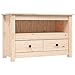 Produktbild vidaXL TV Schrank Lowboard TV Möbel Tisch Board Sideboard Fernsehschrank Fernsehtisch HiFi-Schrank Wohnzimmer 79x35x52cm Massivholz Kiefer
