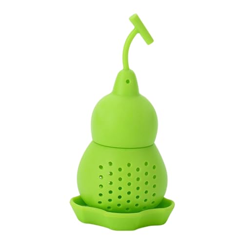 Tee-Ei in Kürbisform, 24 g, niedlicher Haushaltsteefilter, weicher loser Teesieb mit Haken, Silikon-Tee-Ei, Haushaltstee-Filter, weiches loses Teesieb für Frauen, Männer, Teeliebhaber
