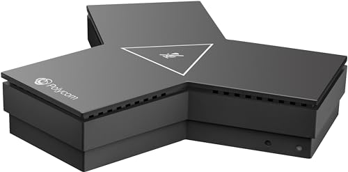 HP Poly Wired Microphone for Conference Room - Black - Table Mount