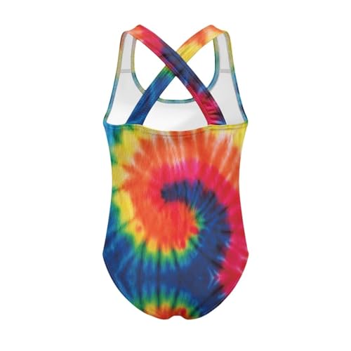Image of JEOCODY Swimsuit for Girls One Piece Bathing Suit for Teens Crossback Hawaiian Beach Swimwear