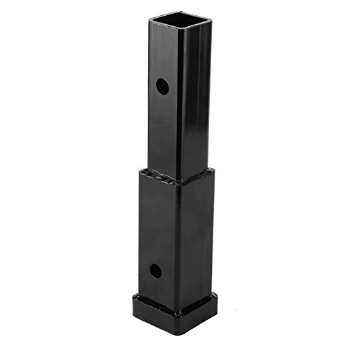 Rallonge de Remorquage, 30,5 Cm D'attelage de Remorque 5000 Lb Tube carré en Acier pour Récepteur de Classe 0,75 5,1 Cm
