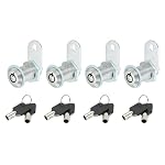 PATIKIL – PATIKIL 4er Pack Schrank-Cam-Schloss Schlüssel 1-1/6" 30mm C