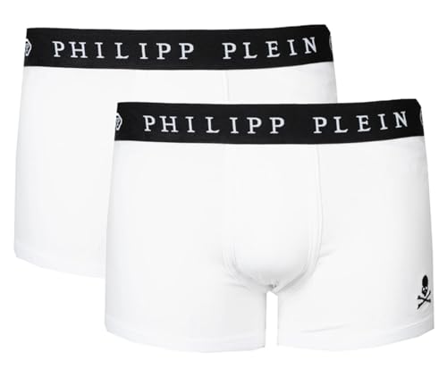 Philipp Plein Calzoncillos tipo bóxer pack de dos unidades UUPB01 S