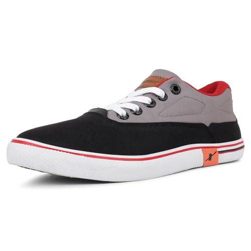 Image of SPARX Mens SM 322 | Stylish, Comfortable | Black Sneaker - 8 UK (SM 322)