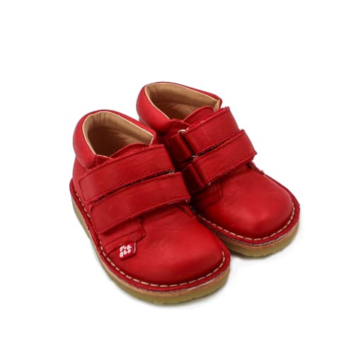 Pololo Jungen Unisex Kinder 826229 Oxford-Stiefel, rot, 30 EU Cover