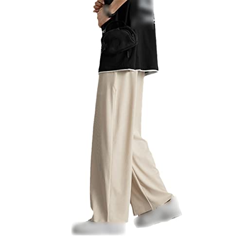 Pantalon en soie glacée homme Roquorl le confort fluide haut de gamme