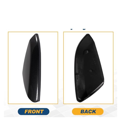 Coque miroir de rétroviseur Civic 10e capuchon ABS style carbone 2016-2021