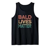 Photo Gallery retro bald lives matter - testa calva vintage canotta Photo Gallery retro bald lives matter - testa calva vintage canotta