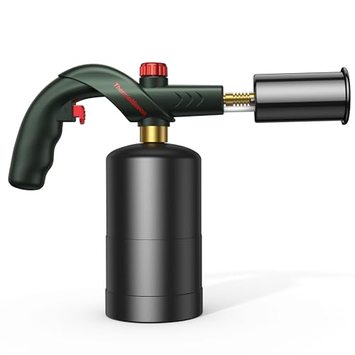 Image of ThermoMaven Propane Torch Head, Cooking Torch for Grill, Up to 3272F Flame Temp, Adjustable Flame, Propane Torch Tank Not Included