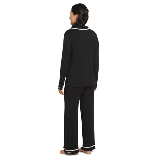 Jockey Women's Sleepwear Cooling Modal Notch Collar Long Sleeve Top & Pant Set2