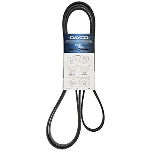 Cinturón serpentino Dayco 5060975 correa negra de distribución
