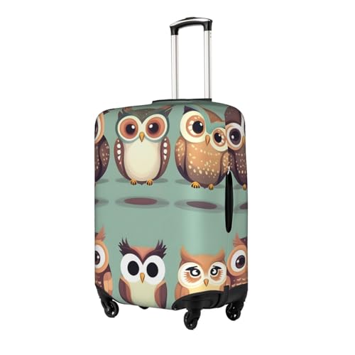 Housse de protection pour bagage valise propre sans rayure chouette