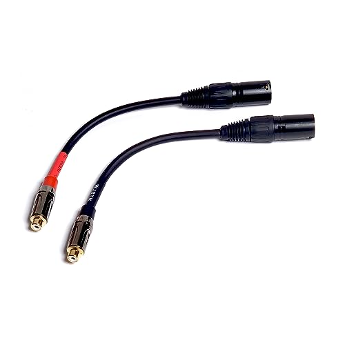 Câble XLR vers RCA mâle femelle pour relier votre home cinéma facilement
