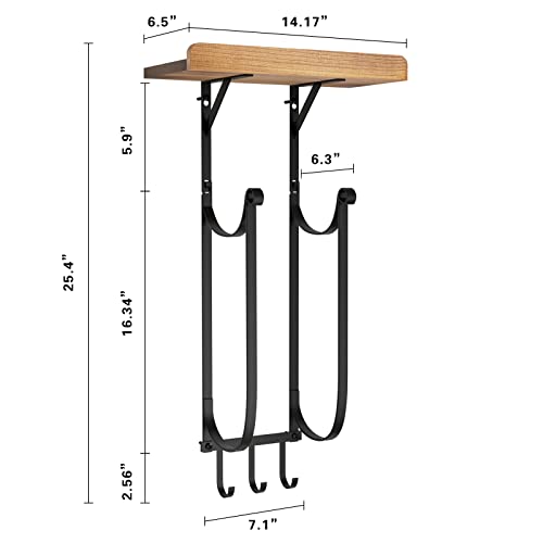Soduku Towel Racks For Bathroom Wall Mounted 3 Tier Metal Bath Towel Holder Modern Towel Storage Rack Hand Towel Holder Towel Organizer Or Towel Shelf For Bathroom (Black) #TOP6