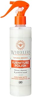 Wheelers Beeswax Furniture Polish Spray, 300ml | Cleanses, Nourishes & Protects | Pure Natural Beeswax | Furniture Excellence Since 1983