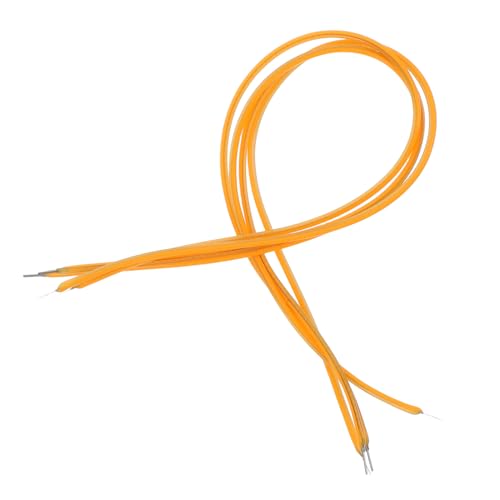 Homoyoyo Filamento LED Flexible 255 Mm 3v 2200k Luz Amarilla, Cable de Filamento LED para Reparación de Bombillas, 4 Piezas, Iluminación Decorativa para Hogar y Oficina