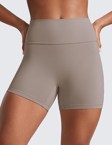Image of CRZ YOGA Secretsculpt Biker Shorts 4 inch | Booty Scrunch Butt, Butterlift, Buttery Soft, Moderate Compression, Workout, Pilates, No Front Seam, High Waist, for Women