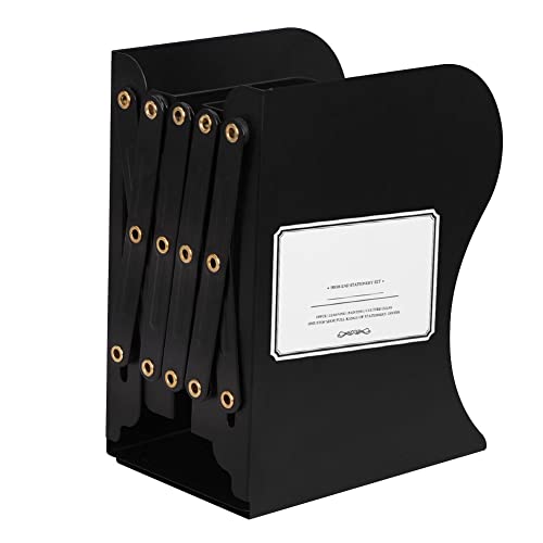 Reggilibri estensibile in metallo resistente, per