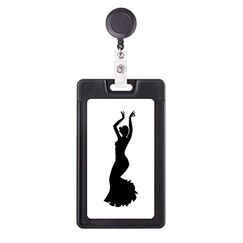 Étui rétractable pour badge de danse folklorique évitant les pertes