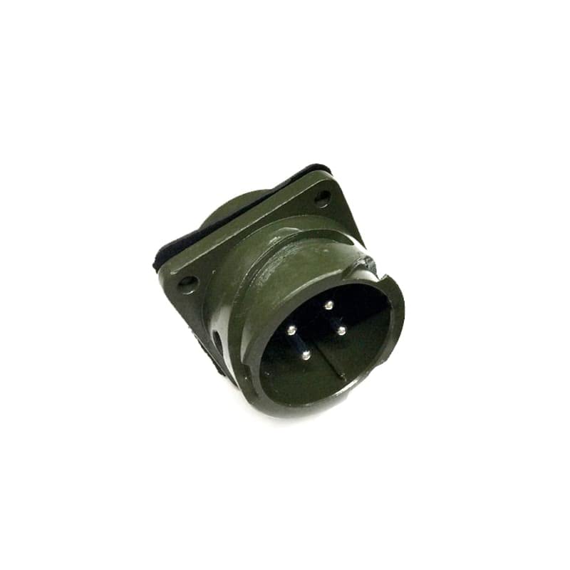 Military Spec Connectors MS3102A20-4 Circular Connector MIL-DTL-5015 Series Box Mount Receptacle 4 Contacts Solder Pin Bayonet Connector
