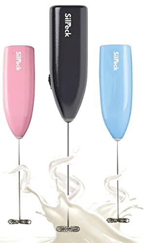 Milk Frother, Handheld Coffee and Cappuccino Mixer, Automatic Milk Foam Maker, Milk Frother Egg & Milkshake Whisk(Black)