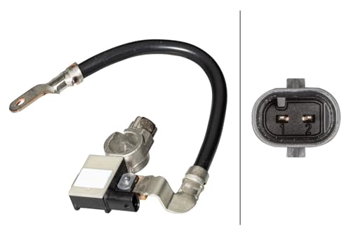 Sensor de control de batería HELLA 6PK 010 840-911 de 12V con cable de 217mm 3