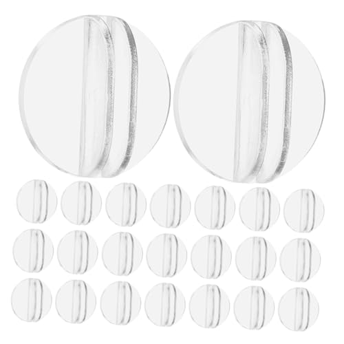 TOKIDNY 100個 透明カードスタンド ゲームカードクリップ 名刺ホルダー 厚さ 卓上用 多目的ノート 写真ホルダー コンパクトで整理整頓に