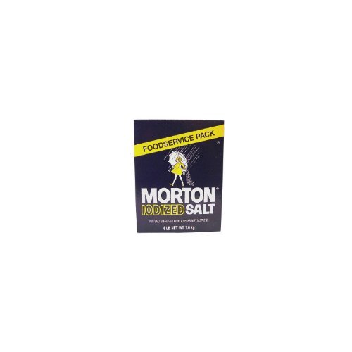 MortonIodized Table Salt - 4lb. box (Pack of 3)