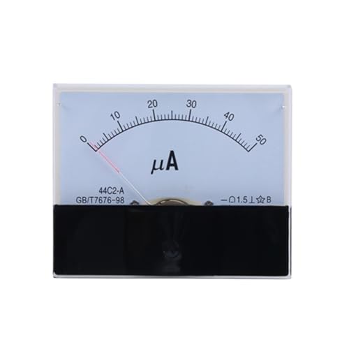 Ampèremètre analogique 100uA pour surveiller les circuits de courant continu