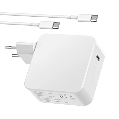 96W Caricatore USB C per Mac Book Pro per Mac Book Pro 13    15    16  Mac Book Pro Air 13    2020 2019 2018, iPad Pro, iPhone 11,Compatibile con USB C 96W e 87W e 65W e 45W e 30W Ricarica Rapida