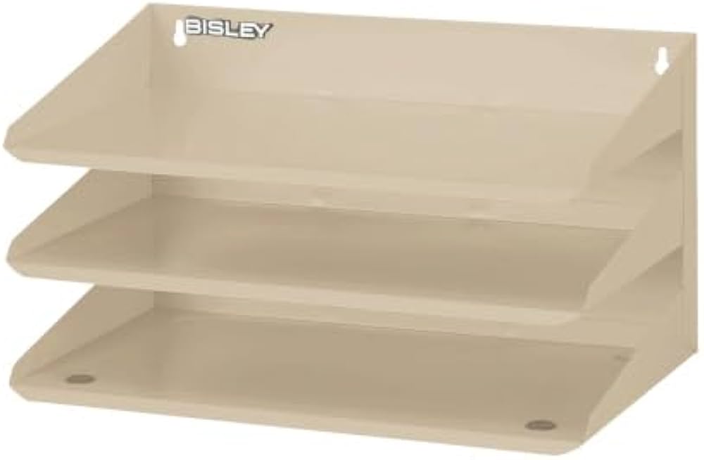 Amazon.co.jp: BISLEY ビスレー 3段 レターラック 【ベージュ