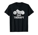 Photo Gallery funny birthday dad vater therapie moto rider t-shirt maglietta Photo Gallery funny birthday dad vater therapie moto rider t-shirt maglietta