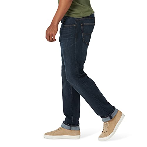 Image of Lee Men's Straight Fit Cotton Jeans