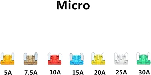 Fusible micro para coche de 25A con terminales de zinc que evitan sobrecargas 2