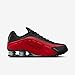 Nike Shox R4 Men's Shoes (HQ1988-600, University Red/Black/Metallic Silver/University Red) Size 9.5
