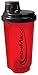 Produktbild IronMaxx Eiweiß Shaker mit Drehverschluss, Rot Schwarz, 700 ml (1er Pack)