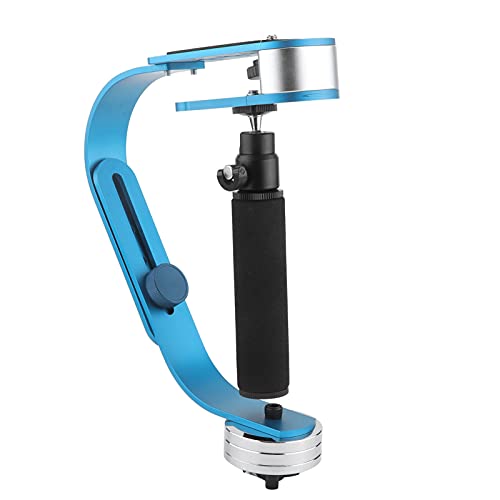 UF?007S Aluminium Alloy Handheld Digital Camera Stabilizer for DSLR Photography, Lightweight and Sturdy Design, Arc Shaped Concept, Quick Balance Adjustment, Non Slip Mounting,
