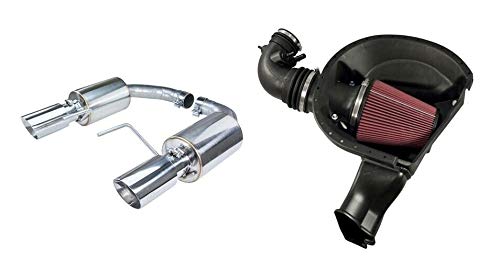 2015-2017 Mustang GT 5.0 Pypes Axle Back Exhaust and Roush Cold Air Intake Kit
