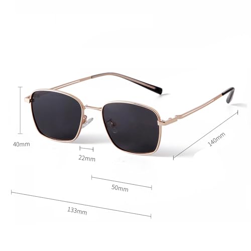 Lunettes de soleil hexagonales légères pour éviter la fatigue visuelle