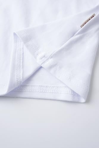 Girls' St. Patrick's Day T-Shirt, Pink with Green Sequin Shamrock, Short Sleeve4