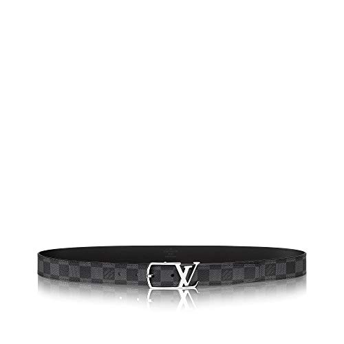 Louis Vuitton Damier Graphite Neogram 30 mm Belt (85 cm)