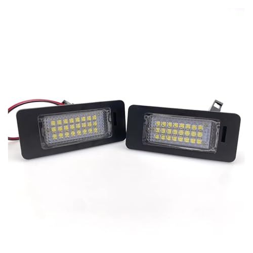Luz trasera placa matrícula LED unidades bombillas repuesto para A1 A3 A5 S5