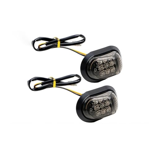 Clignotants moto LED encastrés ambre 12V pour réparer le carénage MSX125